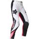 blanc/noir/rose - FOX Pantalon Cross 180 Draft