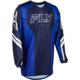 bleu/blanc - FLY Maillot Cross Youth F-16 Raze