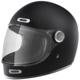 noir mat - STORMER Casque HISTORY SOLID