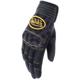 NOIR-GOLD CAMO - HELSTONS Gants VON DUTCH - PALAVAS AIR Tissu-Cuir femme