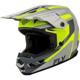 gris/jaune - FLY Casque Cross Kinetic Sync