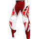 rouge blanc - FXR Pantalon Cross Revo Velocity