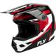 rouge/noir/blanc - FLY Casque Cross Kinetic Sync