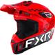 rouge - FXR Casque Cross Clutch Youth