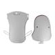 blanc - POD Genouillères COQUE DE rechange - GENOU droit K8 3.0