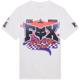 blanc/corail/violet - FOX Tee-shirt HC94 195 ORIGINAL