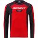 RED - KENNY Maillot Cross Titanium