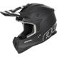 noir - ACERBIS Casque Cross Linear Solid